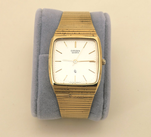 Montre quartz citizen gold - montre,