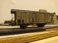 fourgon CFF piko patiné   Ho echelle HO 1/87 compatible jouef/roco/lima