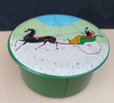 Ancienne boîte tôle lithographiée   Art Déco