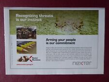 8/2011 PUB NEXTER SYSTEMS CANON CAESAR ARTILLERY SYSTEM OBUS CROCODILE AD