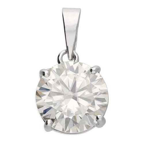 Collier pendentif solitaire