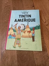 Ancienne BD Tintin En Amérique,1947