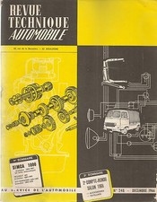 REVUE TECHNIQUE AUTOMOBILE 248
