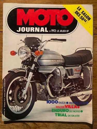 Moto journal 192 1974 - journal, n
