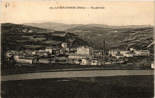 Cpa giraudiere vue - giraudiere,