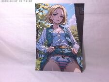 Dragon Ball Akira Toriyama Android 18 A4 poster Doujinshi Japan