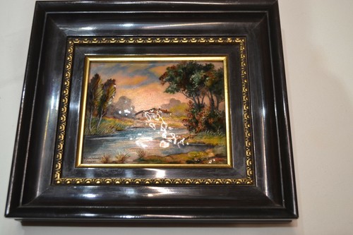 Emaux limoges signe r - de,