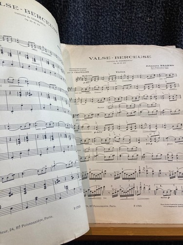 Brahms valse berceuse germania - brahms,