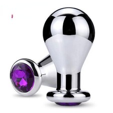 Large-Anal-Sex-Plug-Metal-Ligh