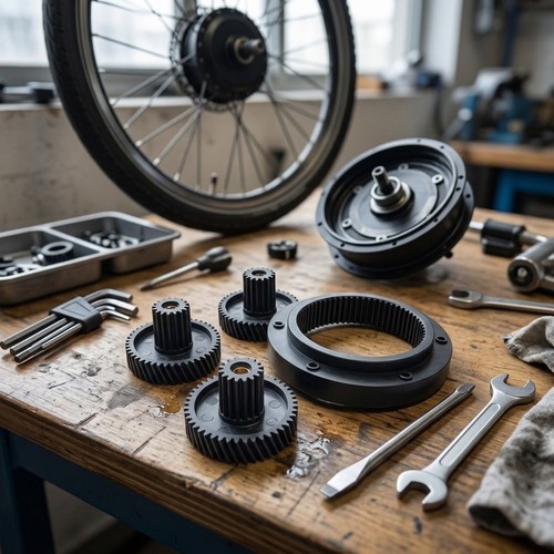 Kit engrenages moteur moyeu - kit,