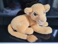 Peluche Lionne Couché Nala Du Roi Lion  Disney H21 Cm(Tete) L34cm Sans Queue