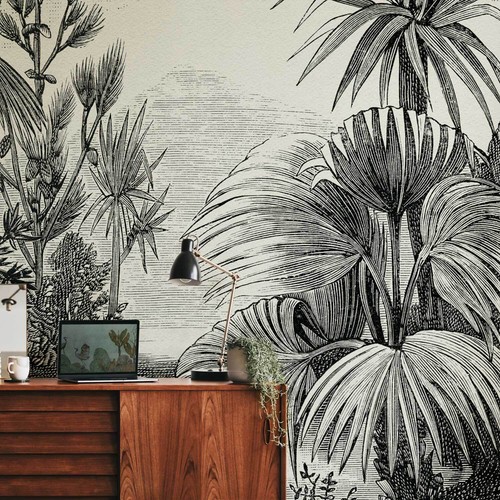 Papier peint jungle - jungle, m1