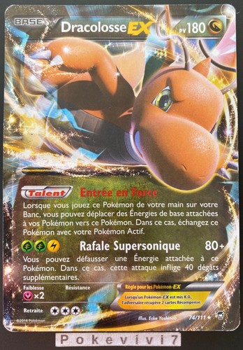Carte pokemon dracolosse - carte,