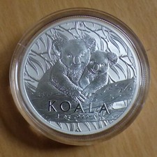 Australia 1$ Koala 2025 RAM silver 999 1 oz silver coin, within capsule (argent)
