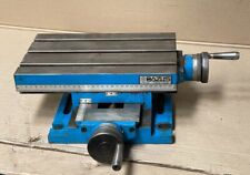 Table croisée perceuse/fraiseuse BAZUS - Course X 250 mm / Course Y 110 mm