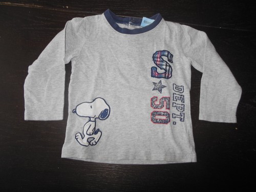 Tee shirt snoopy - bébé, taille
