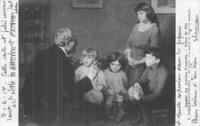 CP SALON 1914 UN MATIN LE LOUP LA MANGEA PAR BOULET-CYPRIEN AU BON MARCHE 36794