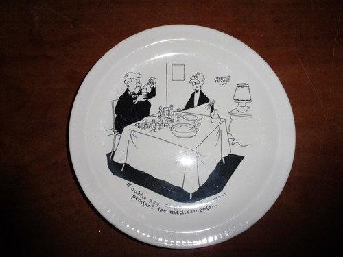 Assiette st amand dessin - assiette,