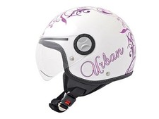 Casque helmet jet - jet, retro