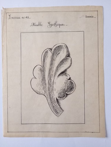 Ba010 dessin étude taille - dessin, d'étude