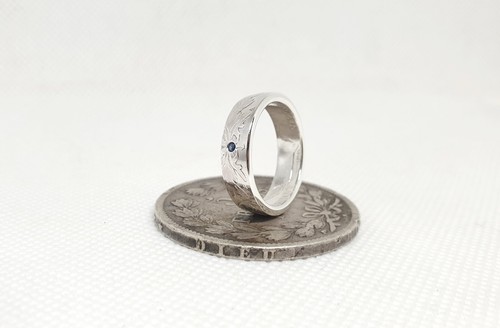 Bague pièce franc louis - de, 1
