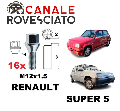 Kit boulons renault super - super, 5