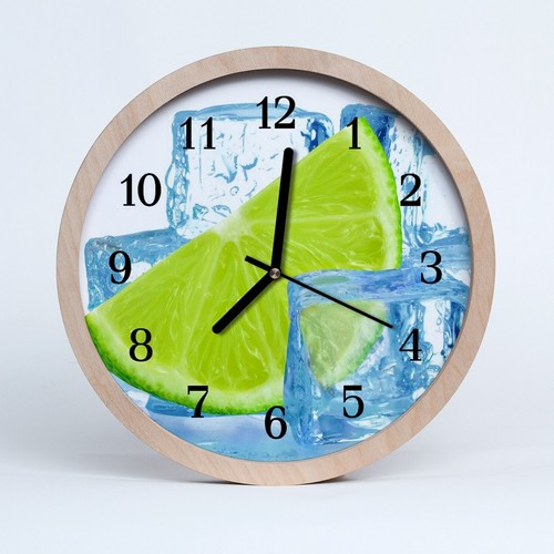 Tulup horloge murale - horloge, bois