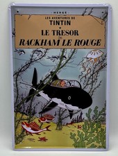 Plaque métal tintin - plaque,
