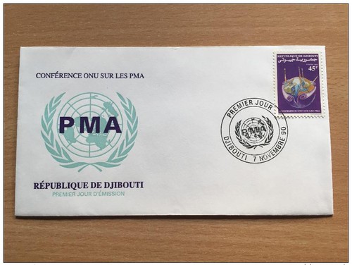 Djibouti 1990 fdc - djibouti,