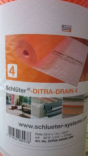 Schlüter ditra drain tapis - tapis, de
