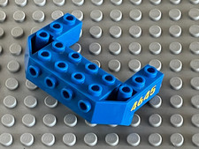 LEGO blue train Front Sloping