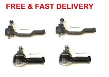 Interne & Externe Biellette Direction Set (4) pour Mazda B2500 Pick Up 4x4 2.5TD