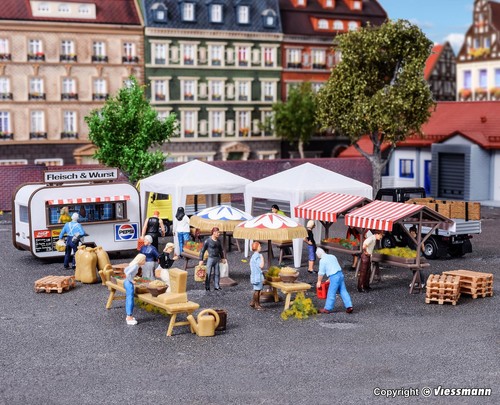 Marché fermier extérieur - marché,