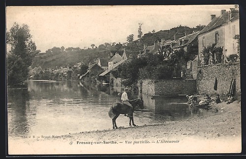 Cpa fresnay sur sarthe - cpa, fresnay-sur-sarthe,