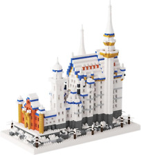 Famous Architecture Model Building Blocks, Neuschwanstein Castle, 2790 PCS Mini
