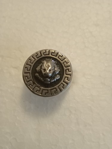 Bague tête lion argenté - lion,