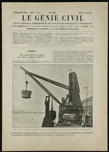 1907 grue hydraulique de 150 - -,