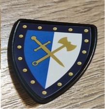 PLAYMOBIL BOUCLIER CHEVALIERS MÉDIÉVAUX REF 70955 3449 6307 MUSÉE STECK