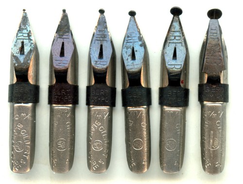 Nib lot 6 plumes - /,