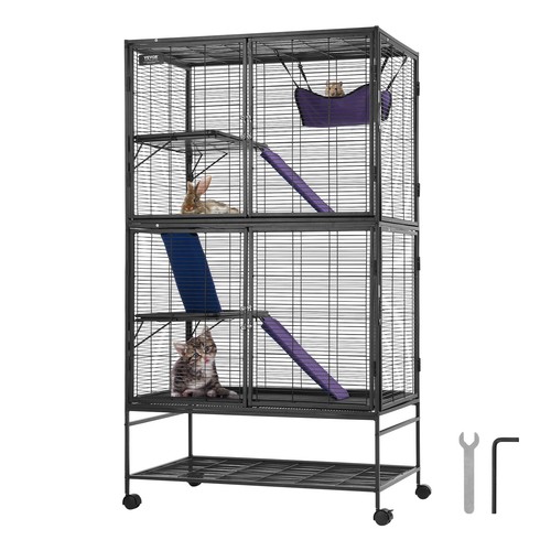 Vevor cage furet roulante - vevor, à