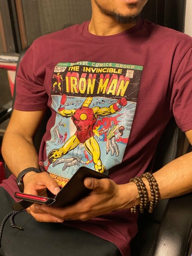 Vintage iconic iron man - vintage,