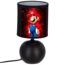LAMPE DE CHEVET  NOIR MARIO 3