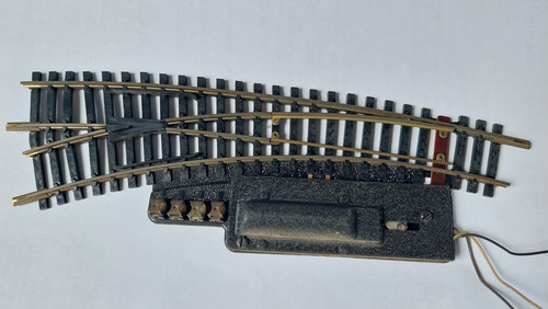 Rail aiguillage courbe - , à