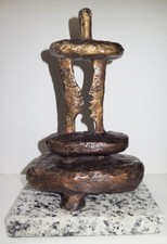 Sculpture bronze Georges