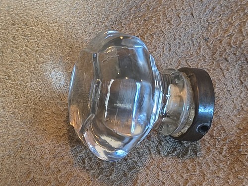 Bouton porte ancien verre - bouton,