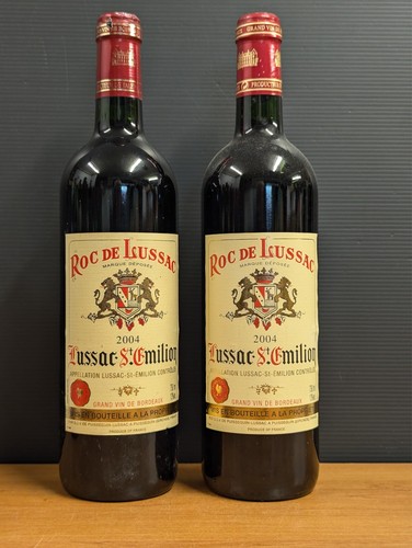 Lot bouteilles lussac - lot,