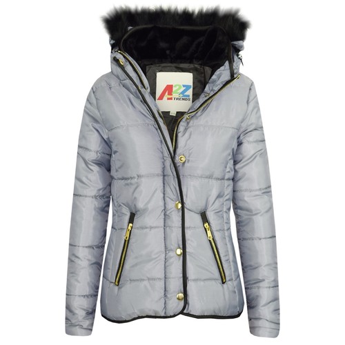 Enfants filles argent doudoune - enfants,