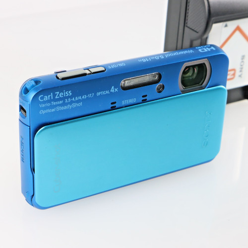 Mint sony dsc tx20 bleu - [,