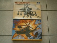 LOT DE 2 MAQUETTE HELICOPTERE ITALERI N°832 860 1/48 INCOMPLETE LIRE L'ANNONCE