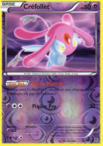Crefollet holo reverse - crefollet, 60pv